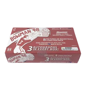 2009-10 Bowman '48 Basketball Factory Sealed Hobby Box w/ 3 Autos Curry RC?