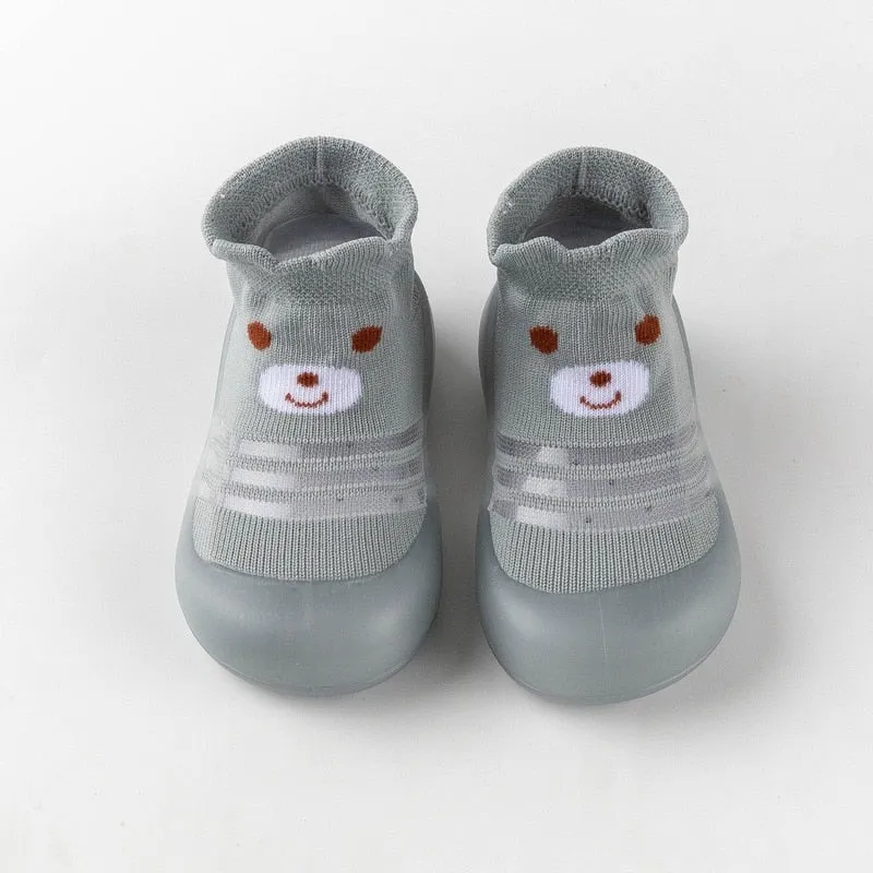 Anti-Slip, Stretchable , Soft and Comfortable Shoe with Cartoon Design for Children