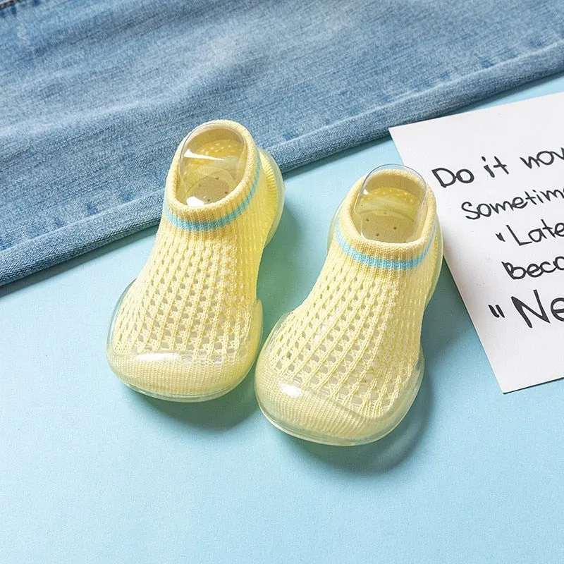Anti-Slip, Stretchable , Soft and Comfortable Shoe with Cartoon Design for Children