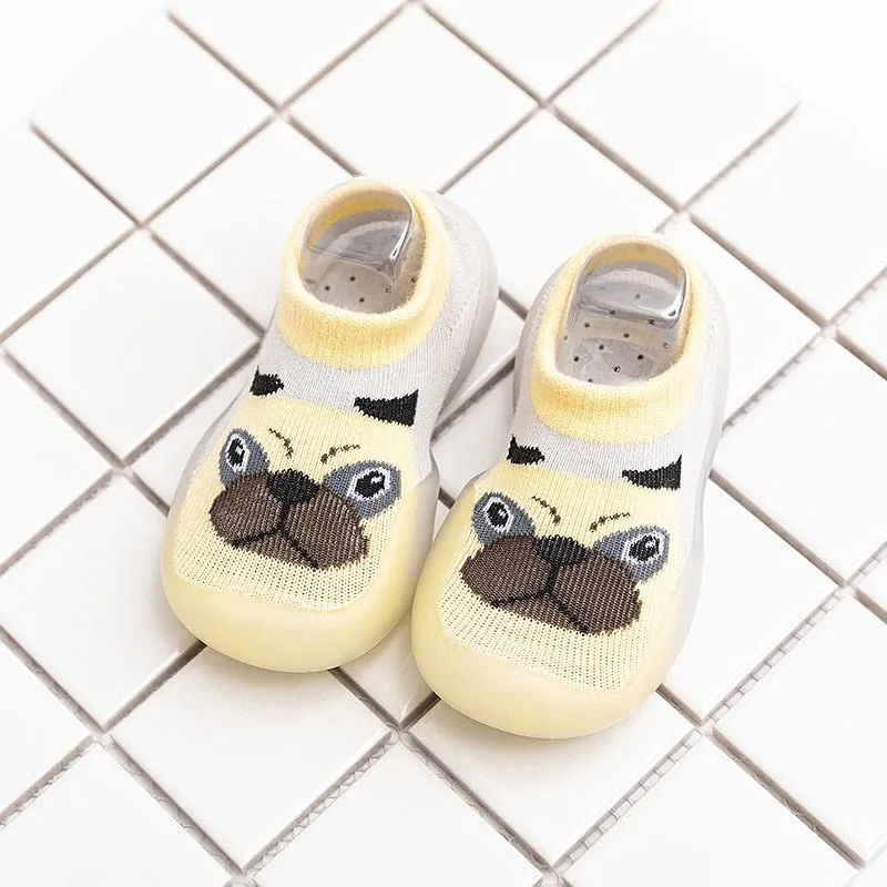 Anti-Slip, Stretchable , Soft and Comfortable Shoe with Cartoon Design for Children