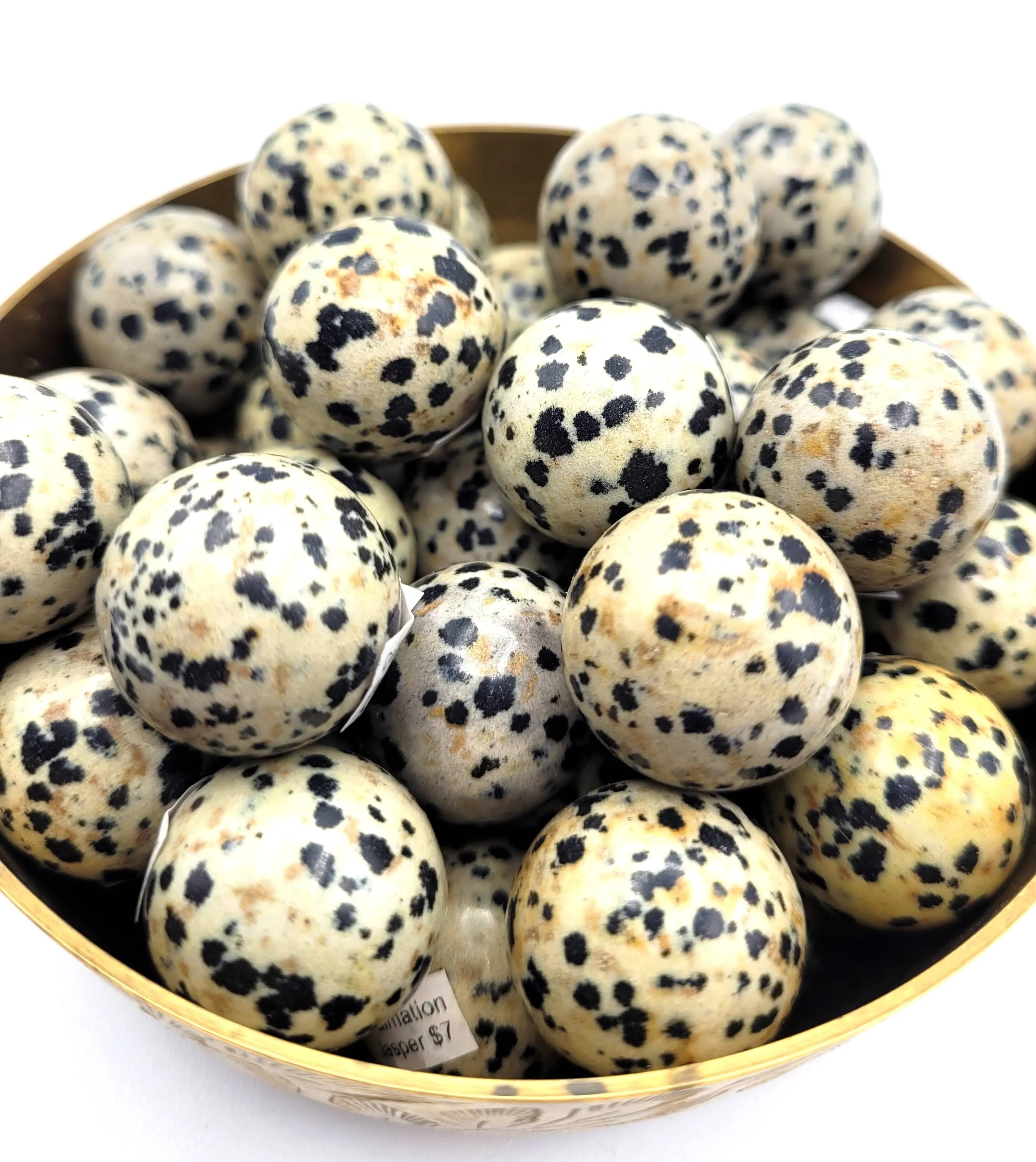 Dalmatian Jasper Spheres