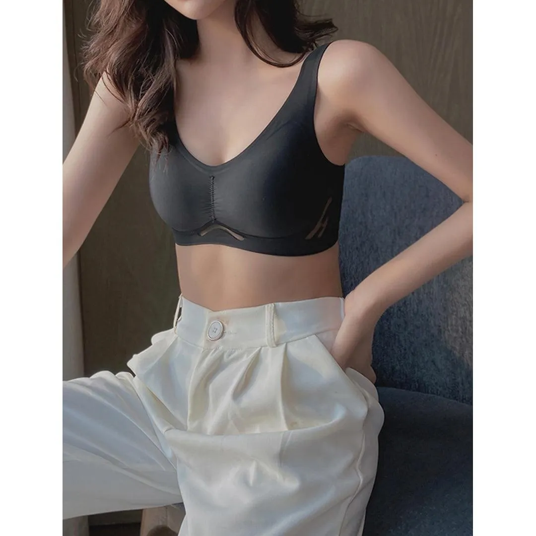 Filhot™ Breathable Cooling Fabric Wirefree Bra
