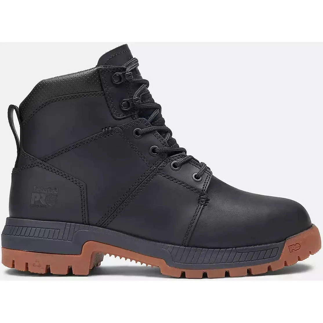Timberland Pro Men's Montauk 6" Steel Toe Work Boot-Black- TB0A66D3EMW