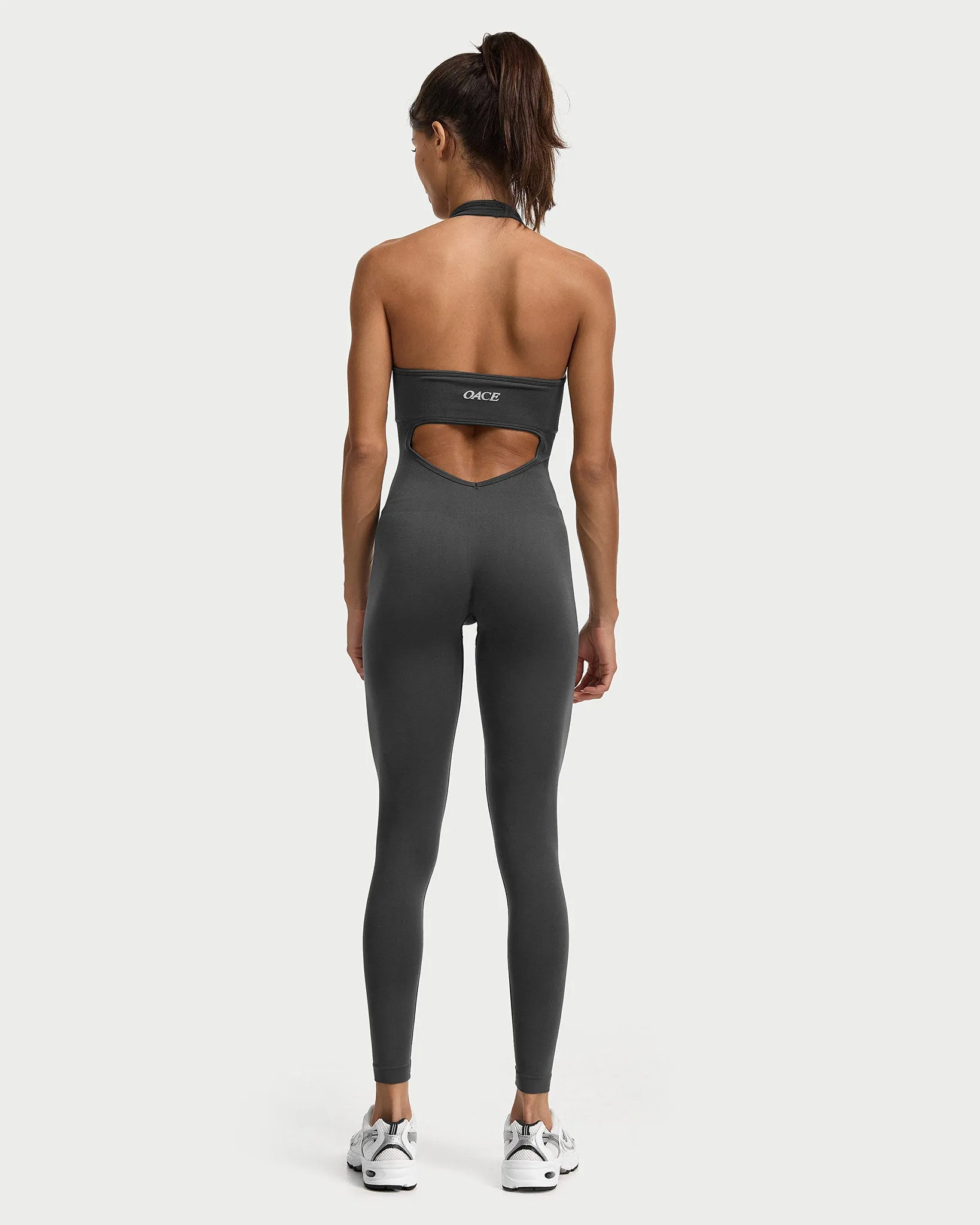 Toned Neckholder Onesie (long)