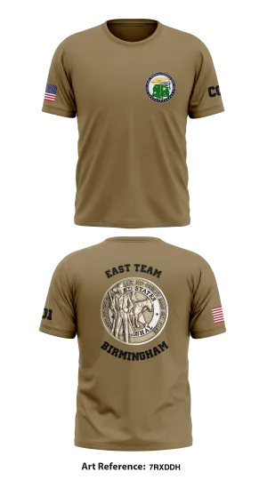 USMS Gulf Coast Regional Fugitive Task Force (East Team) Store 1 Core Men's SS Performance Tee - 7rxDDH